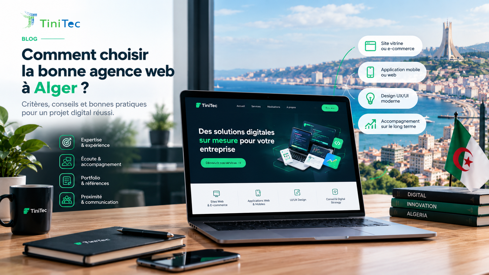 Comment bien choisir son agence web à Alger : 7 critères essentiels